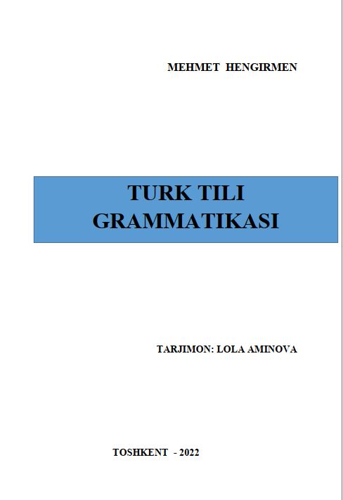 Turk tili grammatikasi
