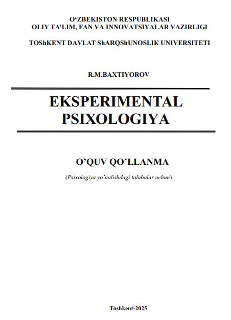 Eksperimental psixologiya